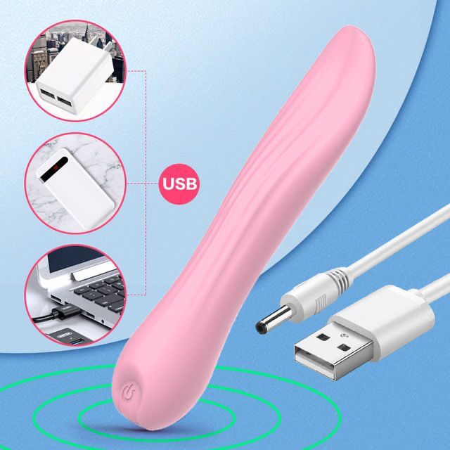 Rechargeable Wireless Handheld Vibrating Dildo Sex Toy