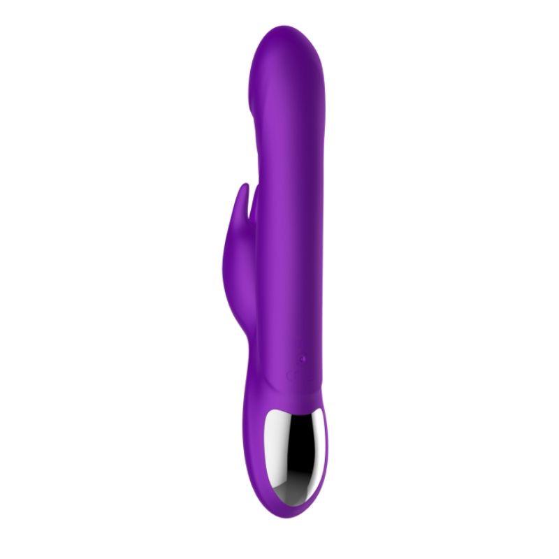 IPX7 Waterproof Silicone Rabbit Vibrator with Turbo Boost Accelerated Speeds