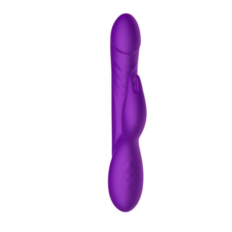 IPX7 Waterproof Silicone Rabbit Vibrator with Turbo Boost Accelerated Speeds