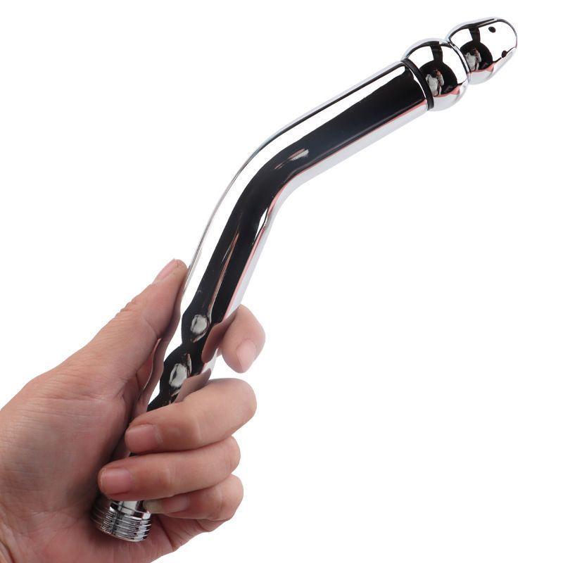 Sex Enema Vaginal Enemator Anus Cleaning Shower Unisex Private Parts Cleaning Anal Plug Butt Erotic Toy with 3 Faucets