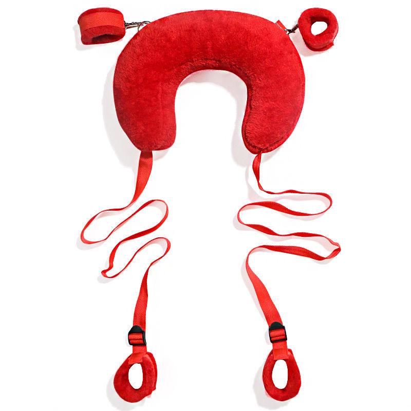 Sex Toys For Women BDSM Bondage Adjustable Fetish Slave Handcuffs And Ankle Sex Games For Couples Leg Split Pillow