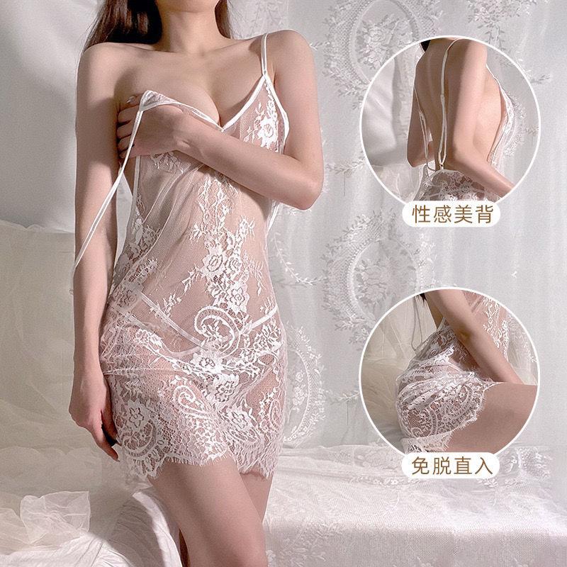 Sexy Lace Temptation Strappy Pajamas
