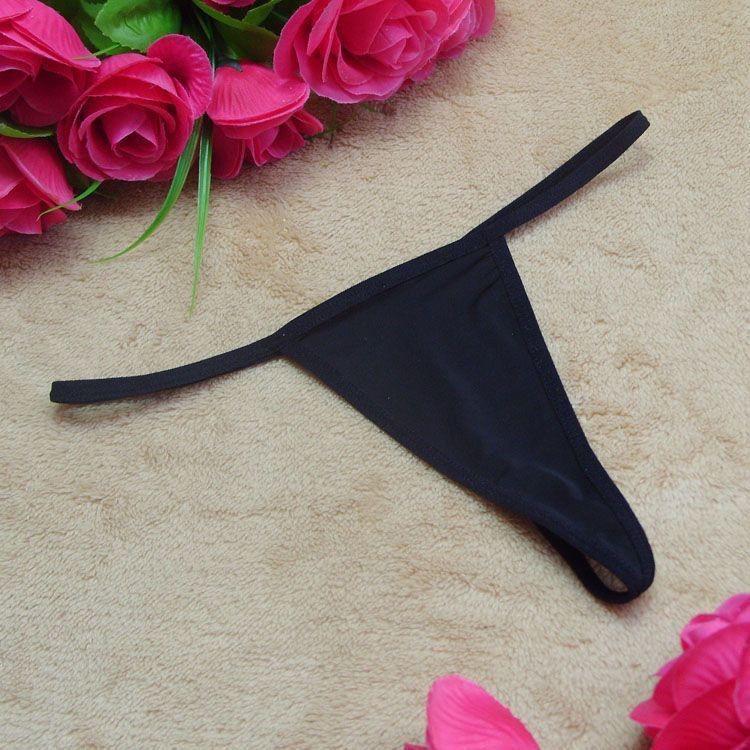 Exotic Micro Black G String Thongs