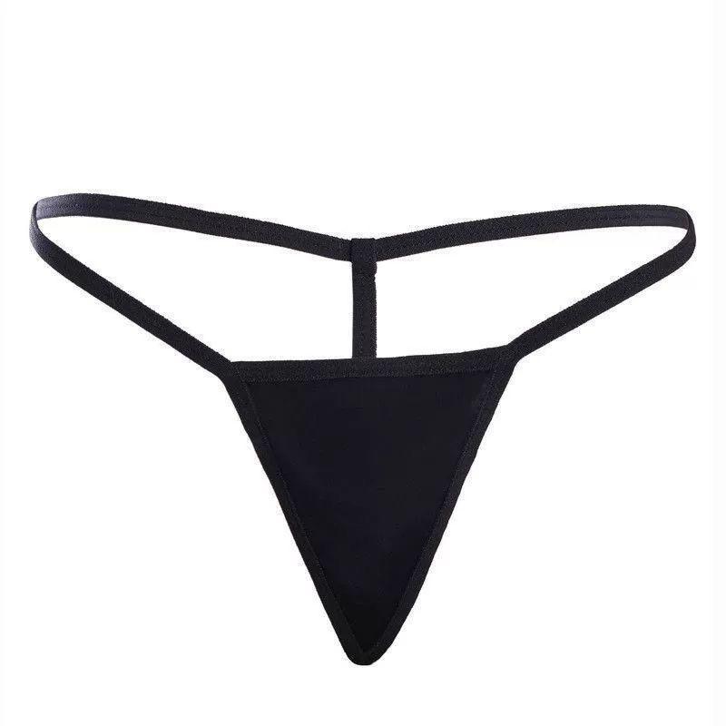 Exotic Micro Black G String Thongs